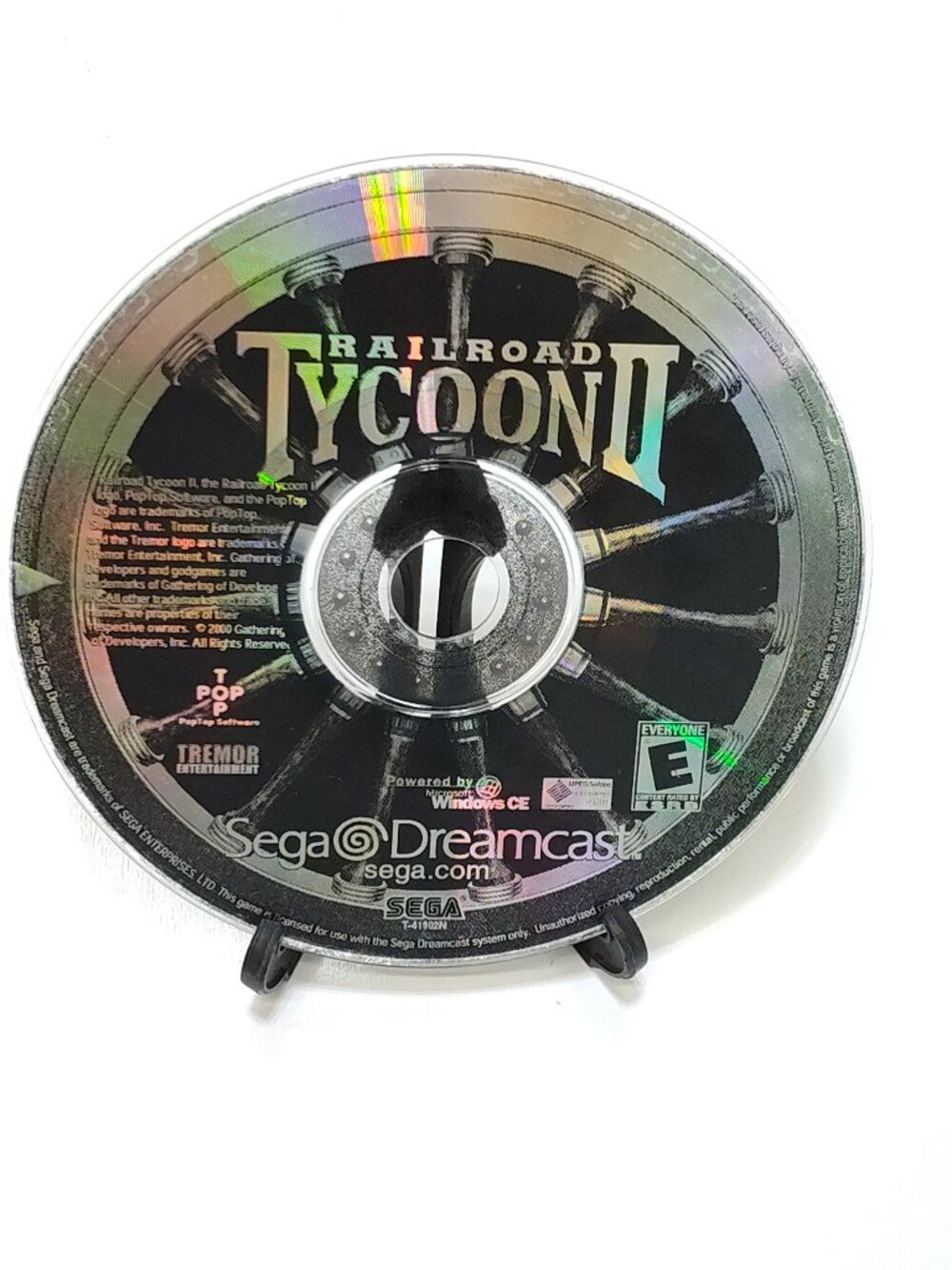 Sega Dreamcast Railroad Tycoon II Retro Train Sim Strategy Video Game Tested VGC